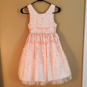 American Princess Pink Floral Girls Dress